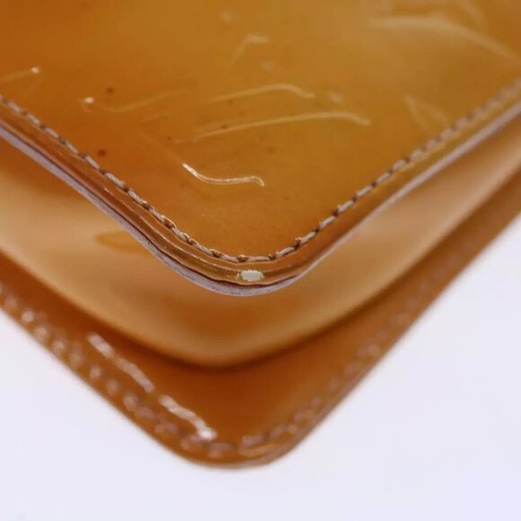 LOUIS VUITTON Vernis Lexington Pouch Marshmallow Pink M91057 LV Auth th4673 - Picture 8 of 16